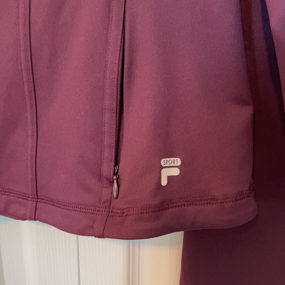 Fila Sport Plum Jacket XL - Picture 4 of 6